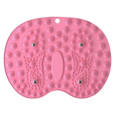 Luxi 指壓板超慢跑足底按摩腳墊, 粉色, 1個