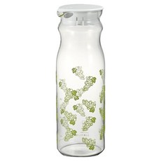 HARIO 好璃奧 耐熱玻璃復古水瓶, 1個, 1.2L, 麝香葡萄