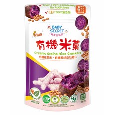 BABY SECRET 寶寶的秘密 有機米菓, 25g, 1個, 地瓜薏仁