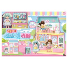 MIMI WORLD Mimi 小咪咪大耳狗咖啡廳套裝, 混色, 1套