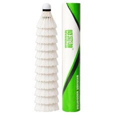 Weinixun 高級羽毛球 鵝毛羽球 俱樂部用, 混色, 1個, 12入
