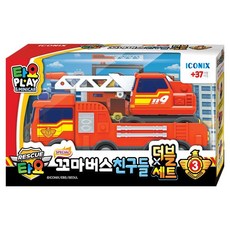 타요 스페셜 꼬마버스 친구들 소방 더블세트 3탄, 1세트, 레드