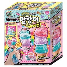 데코데코 말캉이 메이킷 아이스크림 키트 세트, 1세트, 핑크, 1g