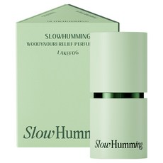 SlowHumming Woodyneery 舒緩香膏 晨湖, 1個, 6.5g