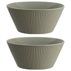 메종오브제 라이닝 면기, 올리브카키, 2개