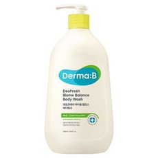Derma B Deo Fresh 微生態平衡沐浴乳, 500ml, 1個