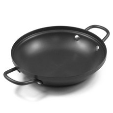 interCOOK 韓國製硬質陽極氧化淺型火鍋, 單一顏色, 1個, 22cm