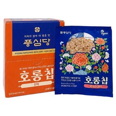 POONGSIMDANG Horong Chip 韓國產玄米鍋巴零食脆片 20入, 200g, 1個