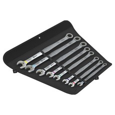 Wera 棘輪兩用扳手 SAE 長型 8件組 020385, 1套, 8種