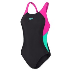 speedo 運動連身泳裝 Colourblock SD81294415751