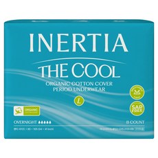 INERTIA The New Cool 穿戴式夜用衛生棉, 大型, 8入, 1個