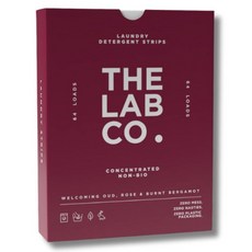 THE LAB CO. 環保濃縮洗衣紙 Welcoming 溫潤暖木, 1個, 64片
