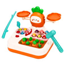 PLAYFUL TOYS 頑玩具 四合一益智天平, 橘色, 1套