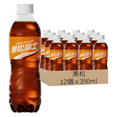 黑松 加鹽沙士, 12個, 350ml
