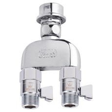 YNET 一鍵式雙向分流器 + 迷你閥門 2件套組, 1套