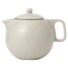 비바스칸디나비아 제이미 도자기 티포트 라지, CREAM, 1개, 1L CREAM, 1개, 1L