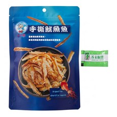 Tunabao 鮪小寶 手撕魷魚條 附芥末粉包, 100g, 1個
