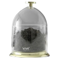 비바스칸디나비아 센스즈 티 보관함 220ml, Gold + Clear, 1개 Gold + Clear, 1개