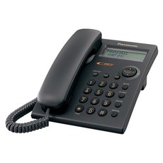 Panasonic 有線來電顯示電話機 黑色, KX-TSC11MXB