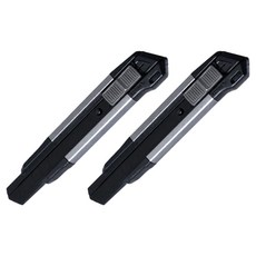 Bantex SK5 自動鎖定纖薄美工刀 18mm, 黑色, 2個