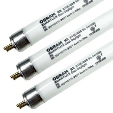 OSRAM 歐司朗 T5 窄版直管螢光燈 21W, 晝光色, 3個