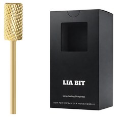 BESSIE Liabit Gold Remove F 美甲磨頭, 1個, 金色