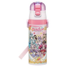 Skater 超輕量彈蓋直飲式保冷不鏽鋼水壺, 名偵探光之美少女, 1個, 470ml