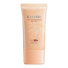 KISSME 奇士美 全天候陽光防禦乳 潤色升級N SPF50+ PA++++, 50g, 1件