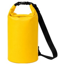 EXCCI 游泳池戲水防水斜揹包 10L, 黃色, 1個