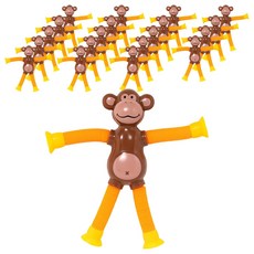 minhwashop Pop Tube 猴子 I250109A, 淺棕色, 20個