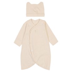 ETTOI 新生兒禮品 Mare 包巾衣 + 帽子套裝 + 購物袋