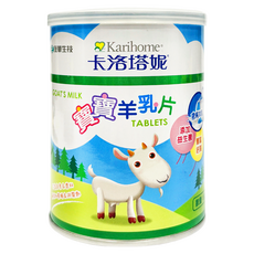 Karihome 卡洛塔妮 寶寶羊乳片 原味, 1個, 100顆