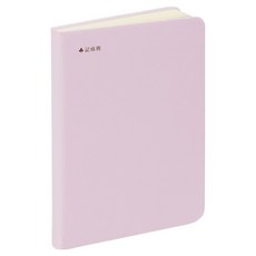 lucalab 萬年型日誌筆記本 B7, 粉紅色, 1個