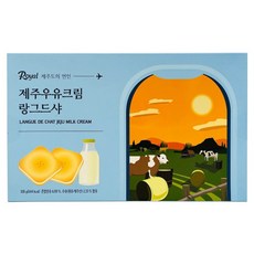 Royalpremium 濟州牛奶奶油貓舌餅, 1個, 108g