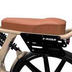 X-Rider 電動自行車軟短座墊 X200, 棕色, 1個