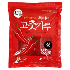 BokineMeokgeori 中國產辣椒粉 普通味 泡菜用 上, 2.5kg, 1個