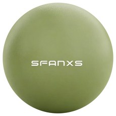 SFAnXS 普拉提小球 懸垂腹修復 直徑25cm, 牛油綠, 1個