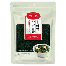 어가찬 광천김 바다일품 자른미역, 80g, 1개