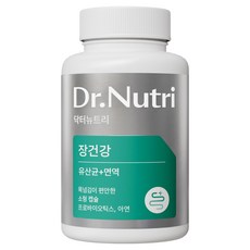 Dr.Nutri CJ第一製糖 腸道健康解決方案 益生菌 乳酸菌 21g, 1個, 60錠