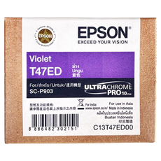 EPSON UltraChorme PRO10 原廠墨水匣 T47ED00 SC-P903適用, Violet 紫色, 1個
