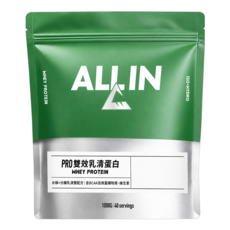 ALL IN PRO雙效乳清 可可歐蕾, 1kg, 1個