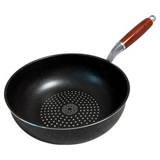 uh homedeco 大型油炸鍋 商用單柄塗層鍋, 1個, 28cm