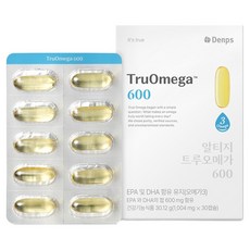 Denps rTG True Omega 600 30.12g, 1個, 30錠