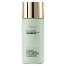 TRUU 高水感亮顏校色防曬乳 SPF50+ PA++++ 綠色, 1件, 50ml