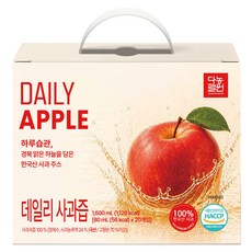 Danongwon 每日蘋果汁, 20個, 80ml