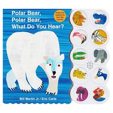 Polar Bear Polar Bear What Do You Hear 硬頁聲音書, Priddy Books