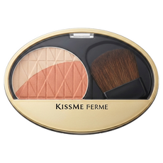 KISSME 奇士美 FERME 晶燦立體腮紅 5g 02, 腮紅, 1個