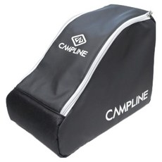 CAMPLINE PVC登山鞋收納袋4, 黑色, 1個