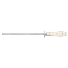 WUSTHOF 三叉 磨刀棒 CLASSIC IKON cream, 米白色, 1個