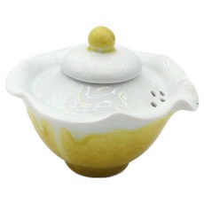 Dalsogum 陶瓷迷你單人茶壺, 黃色, 1個, 100ml